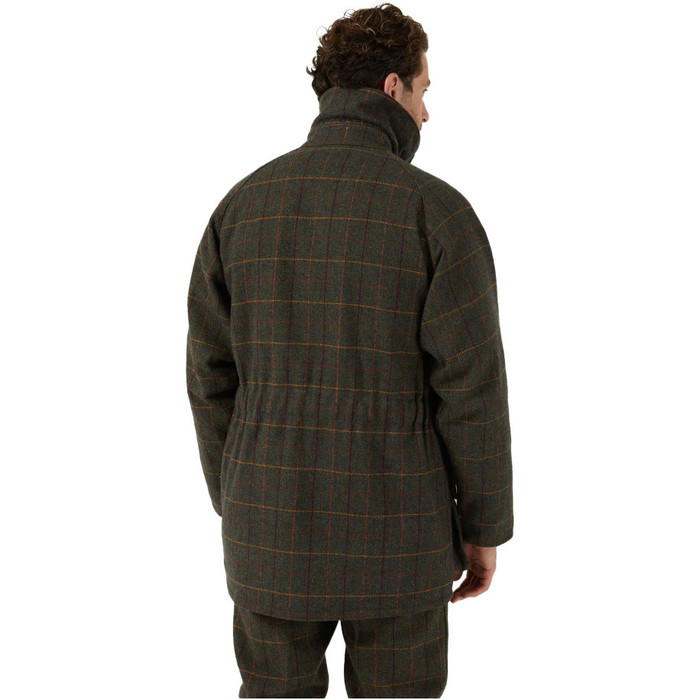 2023 Alan Paine Mens Rutland Tweed Waterproof Shotting Coat